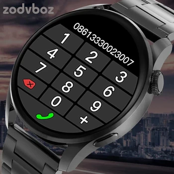 2021 Smart Hodinky Mužov Bluetooth Hovor Vlastné Dial plne Dotykového Displeja Vodotesný Smartwatch Pre Android IOS Športové Fitness Tracker
