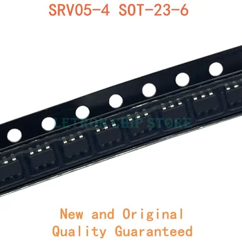 20PCS SRV05-4.TCT SOT-23-6 V05 SOT23-6 SMD nové a originálne IC Chipset