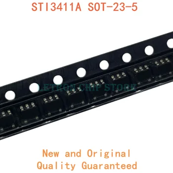 20PCS STI3411A SOT-23-5 SOT23-5 SMD nové a originálne IC Chipset