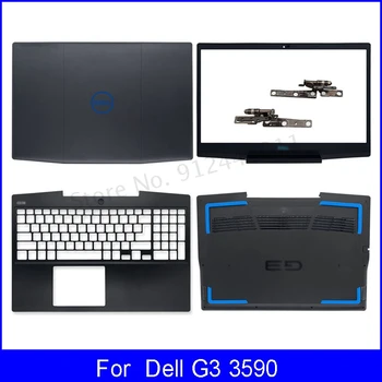 Nový Notebook Zadný Kryt Pre Dell G3 3590 Série A B C D Kryt Predného Panelu opierka Dlaní Spodnej Prípade Závesy Čierne Modré Logo 03HKF